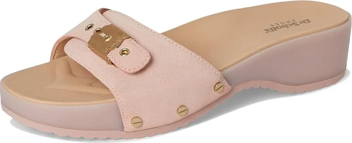 Dr. Scholl's Original Flex Women's Wedge Shoes Blush Pink Leather : 8.5 M - Image 5