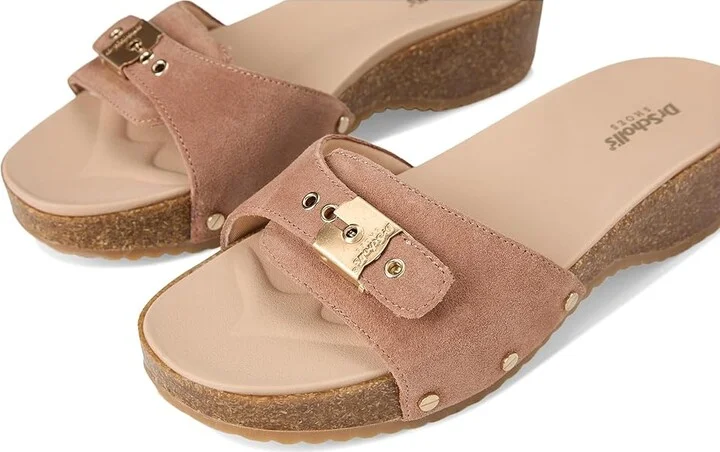 Dr. Scholl's Original Flex Women's Wedge Shoes Honey Brown Leather 1 : 10 M - Image 7