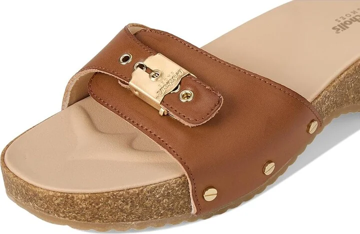 Dr. Scholl's Original Flex Women's Wedge Shoes Honey Brown Leather : 7 M - Image 7
