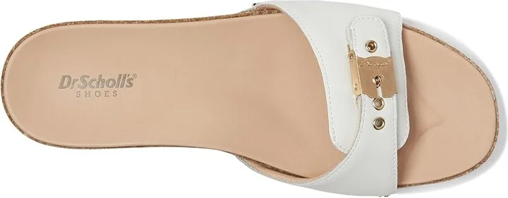 Dr. Scholl's Original Flex Women's Wedge Shoes White Leather : 9 M - Image 2
