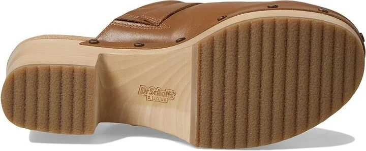 Dr. Scholl's Original Joy Women's Slippers Saddle Tan : 7.5 M, Leather - Image 3