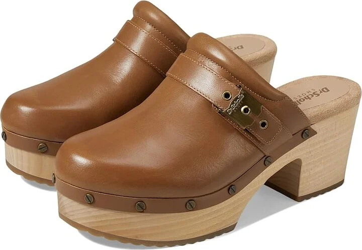 Dr. Scholl's Original Joy Women's Slippers Saddle Tan : 7.5 M, Leather