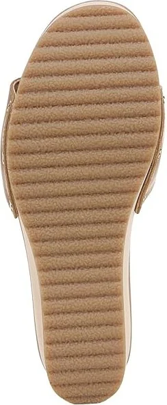 Dr. Scholl's Original Life Slide Sandal Women's Sandals Tan Leather : 11 M - Image 3