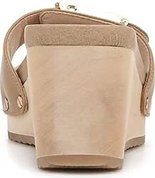 Dr. Scholl's Original Life Slide Sandal Women's Sandals Tan Leather : 11 M - Image 4