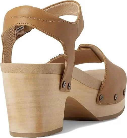 Dr. Scholl's Original Love Block Heel Sandal Women's Sandals Honey Brown Leather : 11 M, Leather/Rubber - Image 4