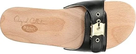 Dr. Scholl's Original - Original Collection Women's Slide Shoes Black : 10 M, Leather - Image 3