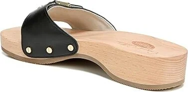 Dr. Scholl's Original - Original Collection Women's Slide Shoes Black : 10 M, Leather - Image 5