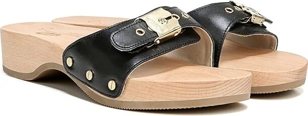 Dr. Scholl's Original - Original Collection Women's Slide Shoes Black : 10 M, Leather