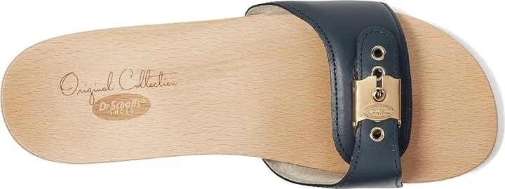 Dr. Scholl's Original - Original Collection Women's Slide Shoes Navy : 11 M, Leather - Image 3
