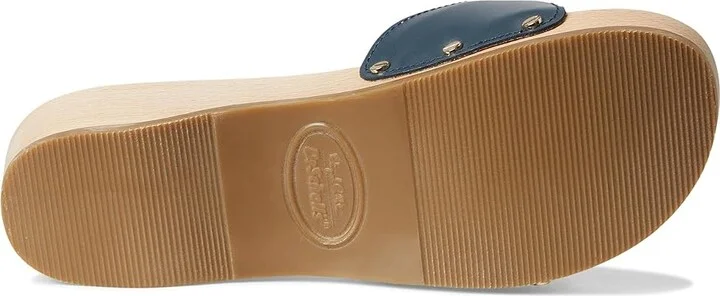 Dr. Scholl's Original - Original Collection Women's Slide Shoes Navy : 11 M, Leather - Image 4