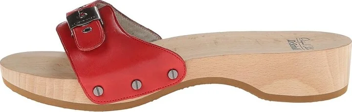 Dr. Scholl's Original - Original Collection Women's Slide Shoes Red : 10 M, Leather - Image 7
