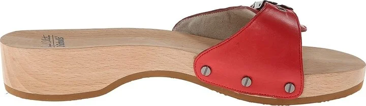 Dr. Scholl's Original - Original Collection Women's Slide Shoes Red : 10 M, Leather - Image 8
