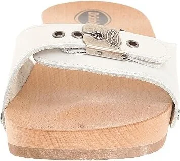 Dr. Scholl's Original - Original Collection Women's Slide Shoes White : 11 M, Leather - Image 6