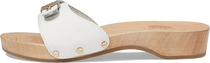 Dr. Scholl's Original - Original Collection Women's Slide Shoes White : 11 M, Leather - Image 7