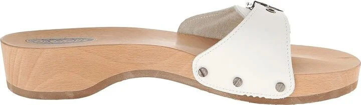 Dr. Scholl's Original - Original Collection Women's Slide Shoes White : 11 M, Leather - Image 8