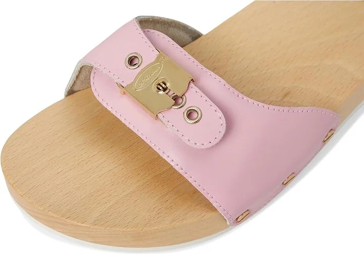 Dr. Scholl's Original Slides Women's Sandals Pink Leather : 9 M - Image 7