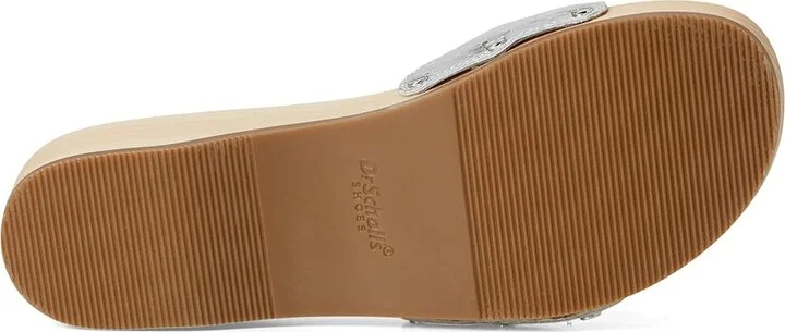 Dr. Scholl's Original Women's Sandals Silver Leather : 6 M - Image 3