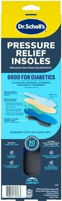 Dr. Scholl's Pressure Relief Trim to Fit Insoles for Men - Size (8-13) - Image 2