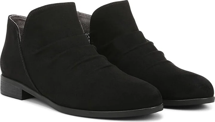 Dr. Scholl's Rae Women's Shoes Black Microfiber : 6.5 M