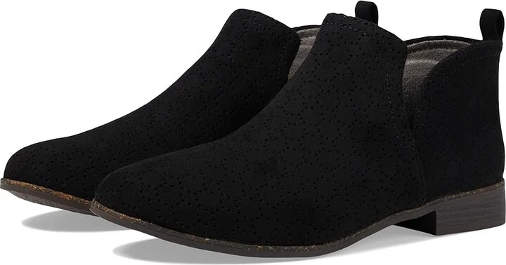 Dr. Scholl's Rate Women's Shoes Black Microfiber : 10 M, Synthetic
