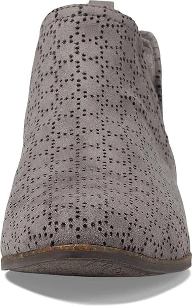 Dr. Scholl's Rate Women's Shoes Dark Shadow Grey Microfiber Perf : 6.5 M, Synthetic - Image 3