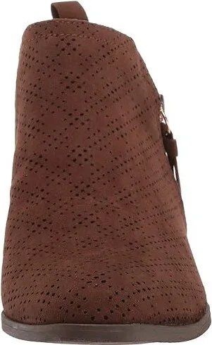 Dr. Scholl's Rate Zip Women's Shoes Chocolate Brown Microfiber Perf : 10 M, Textile - Image 6
