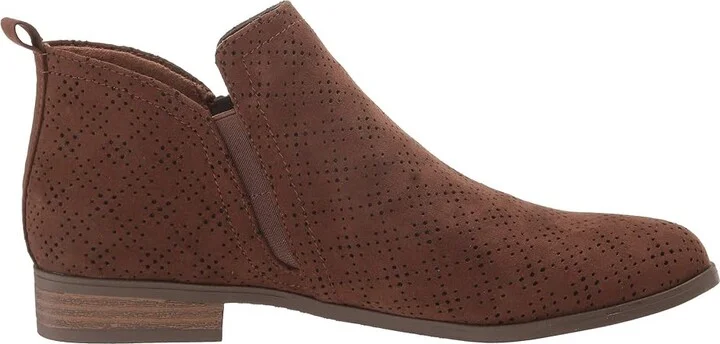 Dr. Scholl's Rate Zip Women's Shoes Chocolate Brown Microfiber Perf : 10 M, Textile - Image 8
