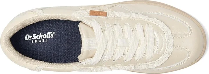 Dr. Scholl's Rebel Sport Lace-Up Shoes Women's Shoes Beige : 10 M, Leather/Suede - Image 2