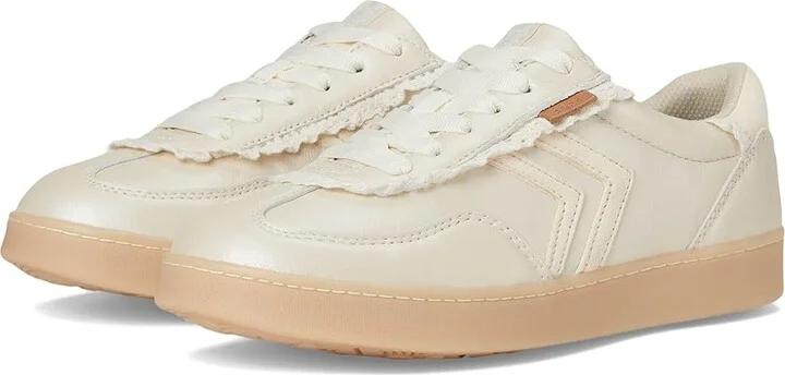 Dr. Scholl's Rebel Sport Lace-Up Shoes Women's Shoes Beige : 10 M, Leather/Suede