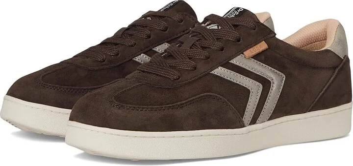 Dr. Scholl's Rebel Sport Lace-Up Shoes Women's Shoes Chocolate : 6.5 M, Leather/Suede