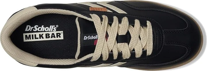 Dr. Scholl's Rebel Sport Women's Shoes Black/White : 6 M, Leather/Suede - Image 2