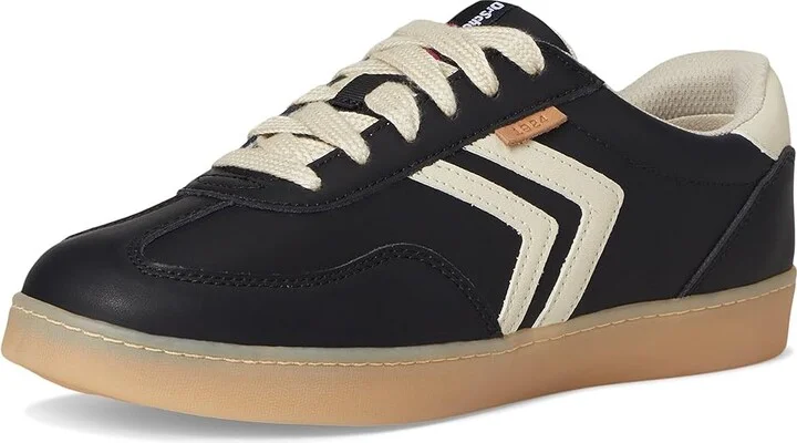 Dr. Scholl's Rebel Sport Women's Shoes Black/White : 6 M, Leather/Suede - Image 5
