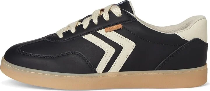 Dr. Scholl's Rebel Sport Women's Shoes Black/White : 6 M, Leather/Suede - Image 6