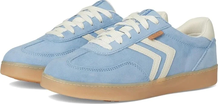 Dr. Scholl's Rebel Sport Women's Shoes Blue Sky Leather : 8.5 M, Leather/Suede