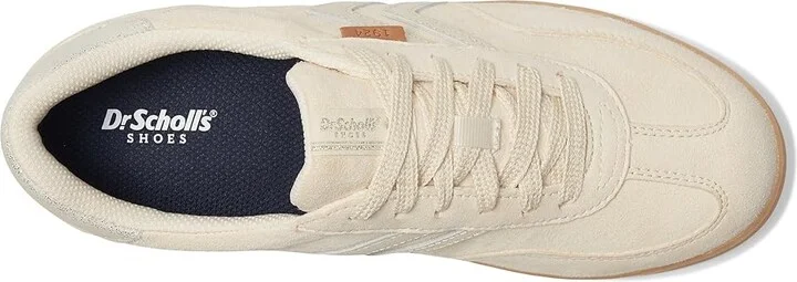 Dr. Scholl's Rebel Sport Women's Shoes Off-white Gold Leather : 9 M, Leather/Suede - Image 2