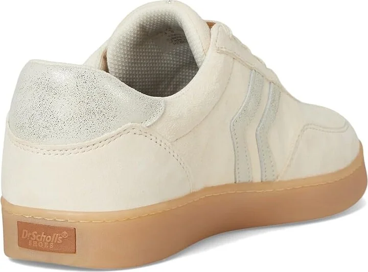 Dr. Scholl's Rebel Sport Women's Shoes Off-white Gold Leather : 9 M, Leather/Suede - Image 4