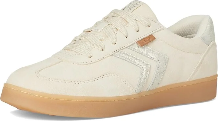 Dr. Scholl's Rebel Sport Women's Shoes Off-white Gold Leather : 9 M, Leather/Suede - Image 5