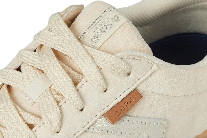 Dr. Scholl's Rebel Sport Women's Shoes Off-white Gold Leather : 9 M, Leather/Suede - Image 7
