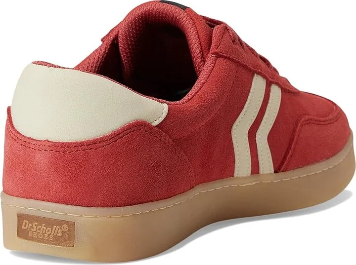 Dr. Scholl's Rebel Sport Women's Shoes Red/White : 8.5 M, Leather/Suede - Image 4