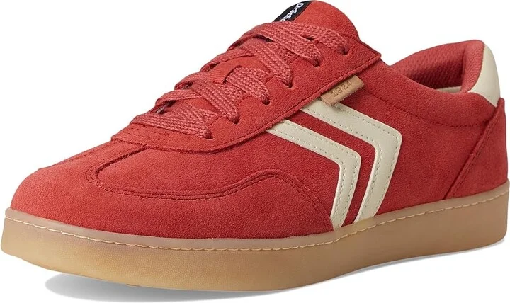 Dr. Scholl's Rebel Sport Women's Shoes Red/White : 8.5 M, Leather/Suede - Image 5