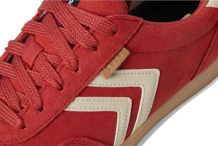 Dr. Scholl's Rebel Sport Women's Shoes Red/White : 8.5 M, Leather/Suede - Image 7