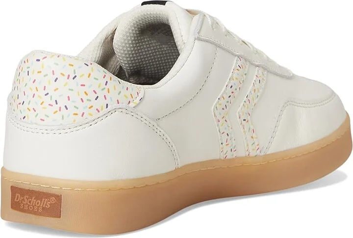 Dr. Scholl's Rebel Sport Women's Shoes White : 7 M, Leather/Suede - Image 4