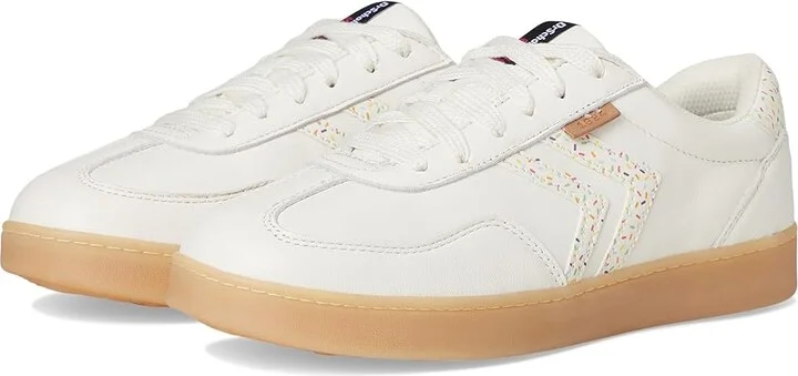 Dr. Scholl's Rebel Sport Women's Shoes White : 7 M, Leather/Suede