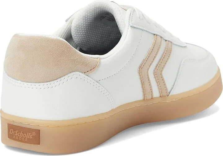 Dr. Scholl's Rebel Sport Women's Shoes White Cuban Sand Faux Leather : 7 M, Leather/Suede - Image 4