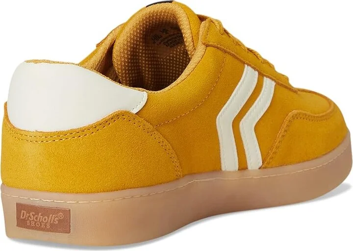Dr. Scholl's Rebel Sport Women's Shoes Yellow/White : 7 M, Leather/Suede - Image 4