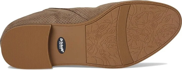 Dr. Scholl's Reverie Zip Short Boots Women's Boots Woodsmoke Brown : 9.5 M, Synthetic - Image 3