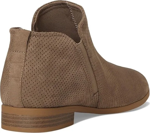 Dr. Scholl's Reverie Zip Short Boots Women's Boots Woodsmoke Brown : 9.5 M, Synthetic - Image 4