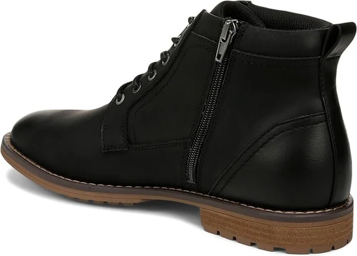 Dr. Scholl's Russell Men's Boots Black Faux Leather : 10 M - Image 4