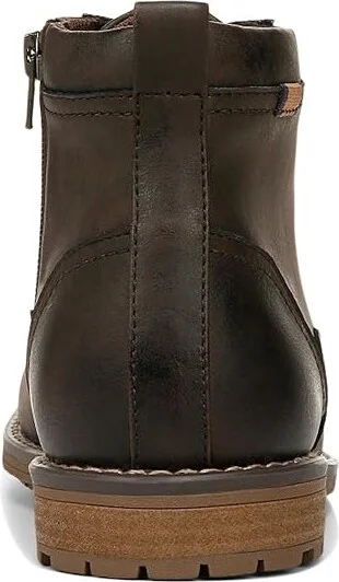 Dr. Scholl's Russell Men's Boots Dark Brown Faux Leather : 10 M - Image 5
