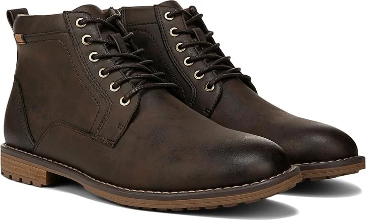Dark Brown Faux Leather
